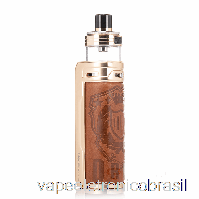 Vape Vaporesso Voopoo Drag S Pnp-x 60w Pod System Escudo Dourado